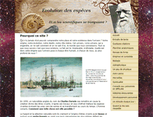 Tablet Screenshot of latheoriedelevolution.com